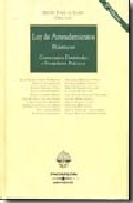 Portada de LEY DE ARRENDAMIENTOS RUSTICOS: COMENTARIOS DOCTRINALES Y FORMULARIOS PRACTICOS