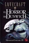 Portada de EL HORROR DE DUNWICH