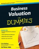 Portada de BUSINESS VALUATION FOR DUMMIES