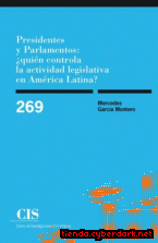 Portada de PRESIDENTES PARLAMENTARIOS: ¿QUIÉN CONTROLA LA ACTIVIDAD LEGISLATIVA EN AMÉRICA LATINA? - EBOOK