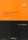 Portada de LECCIONES DE DERECHO PROCESAL CIVIL: PROCESO DE DECLARACIÓN, PROCESO DE EJECUCIÓN Y PROCESOS ESPECIALES (MANUALES UNIVERSITARIOS)