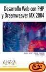 Portada de DESARROLLO WEB CON PHP Y DREAMWEAVER MX 2004