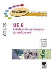 Portada de UE 6 - INITIATION À LA CONNAISSANCE DU MÉDICAMENT - MANUEL