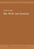 Portada de DIE WELT VON GESTERN