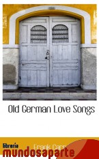 Portada de OLD GERMAN LOVE SONGS