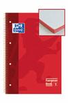 Portada de BLOC A4 OXFORD ROJO 80H 90GR 1LINEA EUROPEAN BOOK