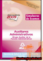 Portada de AUXILIARES ADMINISTRATIVOS DEL SERVICIO DE SALUD DE CASTILLA-LA MANCHA (SESCAM). SIMULACROS DE EXAMEN - EBOOK