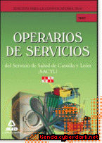 Portada de OPERARIOS DE SERVICIOS DEL SERVICIO DE SALUD DE CASTILLA Y LEÓN (SACYL). TEST - EBOOK