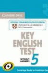 Portada de CAMB.KEY ENGLISH TEST (KET)