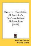 Portada de CHAUCER'S TRANSLATION OF BOETHIUS'S DE C