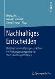 Portada de NACHHALTIGES ENTSCHEIDEN