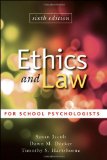 Portada de ETHICS AND LAW FOR SCHOOL PSYCHOLOGISTS