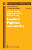 Portada de UNSOLVED PROBLEMS IN GEOMETRY