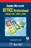 Portada de OFFICE PROFESSIONAL: EDICION 2003, 2002 Y 2000