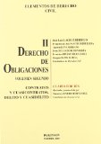 Portada de ELEMENTOS DE DERECHO CIVIL II. DERECHO DE OBLIGACIONES. VOLUMEN 2º