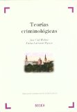 Portada de TEORÍAS CRIMINOLÓGICAS