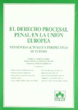 Portada de DERECHO PROCESAL PENAL EN LA U.E.