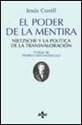 Portada de EL PODER DE LA MENTIRA: NIETZSCHE Y LA POLITICA DE LA TRANSVALORACION