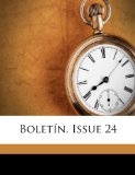 Portada de BOLETÍN, ISSUE 24