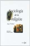 Portada de SOCIOLOGIA DE LA RELIGION