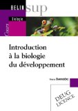 Portada de INTRODUCTION À LA BIOLOGIE DU DÉVELOPPEMENT (BELIN SUP SCIENCES)