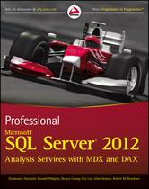 Portada de PROFESSIONAL MICROSOFT SQL SERVER 2012 ANALYSIS SERVICES WITH MDX AND DAX