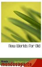 Portada de NEW WORLDS FOR OLD