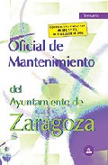 Portada de OFICIAL DE MANTENIMIENTO DEL AYUNTAMIENTO DE ZARAGOZA