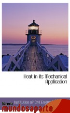 Portada de HEAT IN ITS MECHANICAL APPLICATION