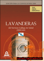 Portada de LAVANDERAS DEL SERVICIO GALLEGO DE SALUD (SERGAS). TEST DE LA PARTE ESPECÍFICA - EBOOK