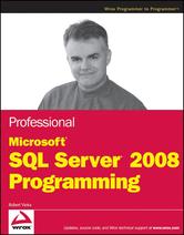 Portada de PROFESSIONAL MICROSOFT SQL SERVER 2008 PROGRAMMING