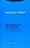 Portada de EL PENSAMIENTO DE CERVANTES Y OTROS ESTUDIOS CERVANTINOS