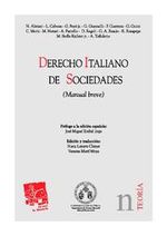 Portada de DERECHO ITALIANO DE SOCIEDADES (MANUAL BREVE)