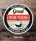 Portada de GREAT PUB FOOD: MAKE HOME YOUR NEW LOCAL BY RACHAEL LANE (2012) PERFECT PAPERBACK