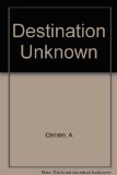 Portada de DESTINATION UNKNOWN
