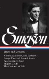 Portada de EMERSON: ESSAYS AND LECTURES: NATURE: ADDRESSES AND LECTURES / ESSAYS: FIRST AND SECOND SERIES / REPRESENTATIVE MEN / ENGLISH TRAITS / THE CONDUCT OF LIFE (LIBRARY OF AMERICA) BY EMERSON, RALPH WALDO (1983) HARDCOVER
