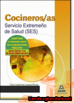 Portada de COCINEROS DEL SERVICIO EXTREMEÑO DE SALUD (SES). TEST MATERIAS ESPECÍFICAS - EBOOK