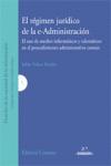 Portada de EL RÉGIMEN JURÍDICO DE LA E-ADMINISTRACIÓN