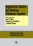 Portada de LEGISLACION BASICA DEL SISTEMA TRIBUTARIO ESPAÑOL (25ª ED.)