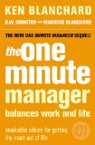 Portada de THE ONE MINUTE MANAGER BALANCES WORK AND LIFE