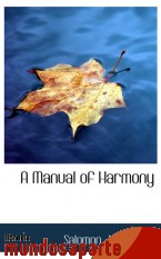 Portada de A MANUAL OF HARMONY