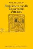 Portada de ELS PRIMERS RECULLS DE PROVERBIS CATALANS