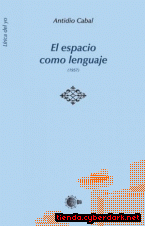 Portada de EL ESPACIO COMO LENGUAJE (1957) - EBOOK