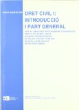 Portada de DRET CIVIL I: INTRODUCCIÓ I PART GENERAL