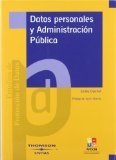 Portada de DATOS PERSONALES Y ADMINISTRACIÓN PÚBLICA