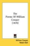 Portada de THE POEMS OF WILLIAM COWPER (1870)