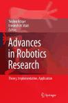 Portada de ADVANCES IN ROBOTICS RESEARCH: THEORY, IMPLEMENTATION, APPLICATION