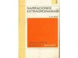 Portada de NARRACIONES EXTRAORDINARIAS/ EXTRAORDINARY NARRATIONS