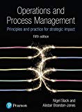 Portada de OPERATIONS AND PROCESS MANAGEMENT: PRINCIPLES AND PRACTICE FOR STRATEGIC IMPACT