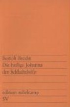 Portada de DIE HEILIGE JOHANNA DER SCHLACHTH&Ouml;FE
